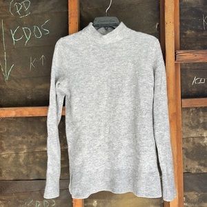 Gray sweater